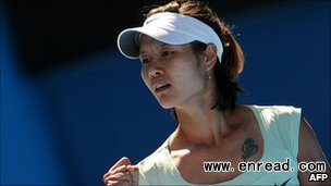 tennis star li na is known as a colourful character